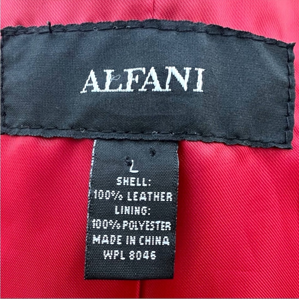 Alfani 100% Leather Suede Jacket - Picture 13 of 13